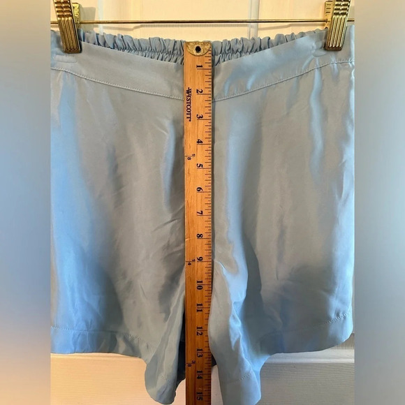 NWT ATHLETA Calm Cool Short Quarry Blue XS Silky Bridal Loungewear - Picture 10 of 15